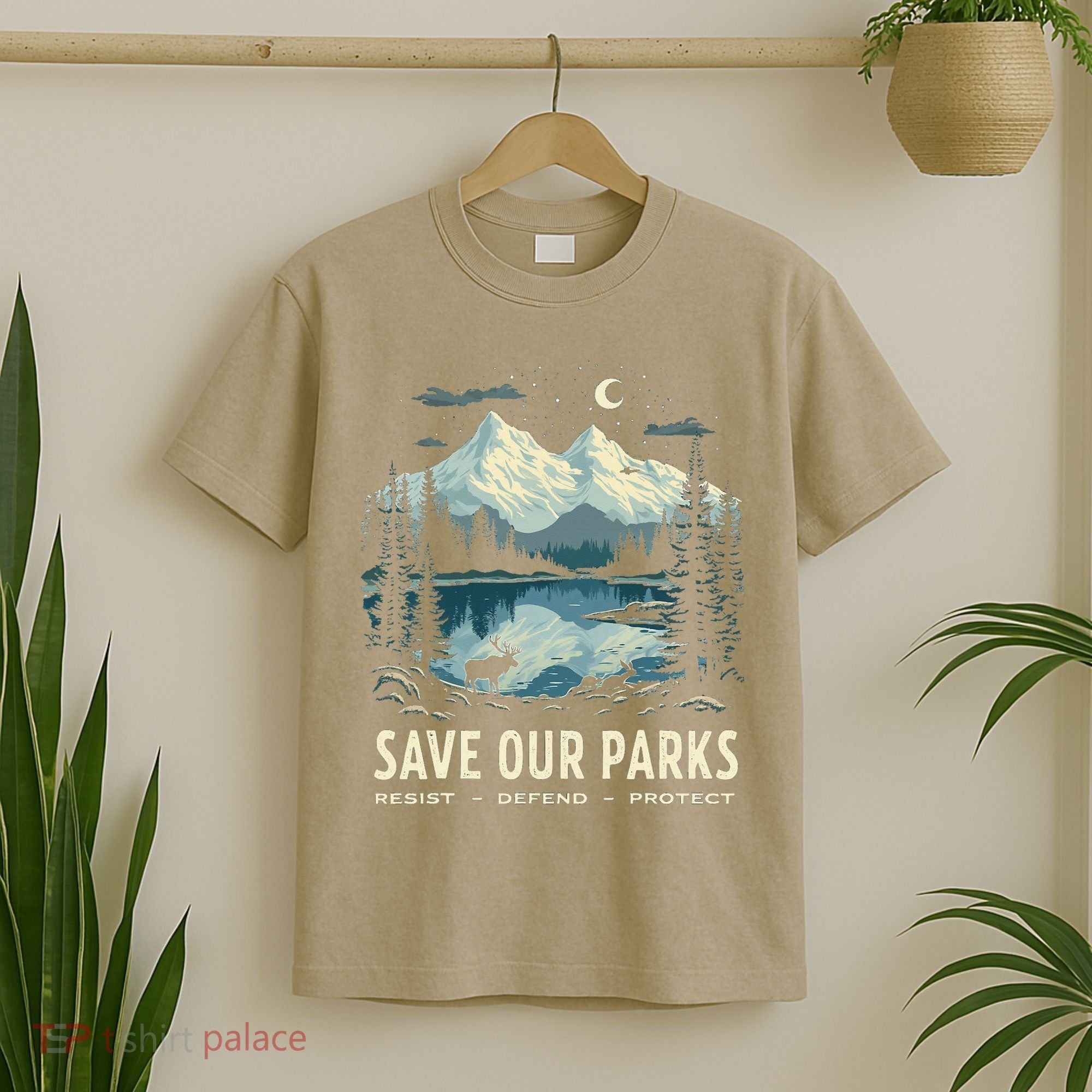 Save Our Parks Resist National Park Protect ALT US Nature T-Shirt