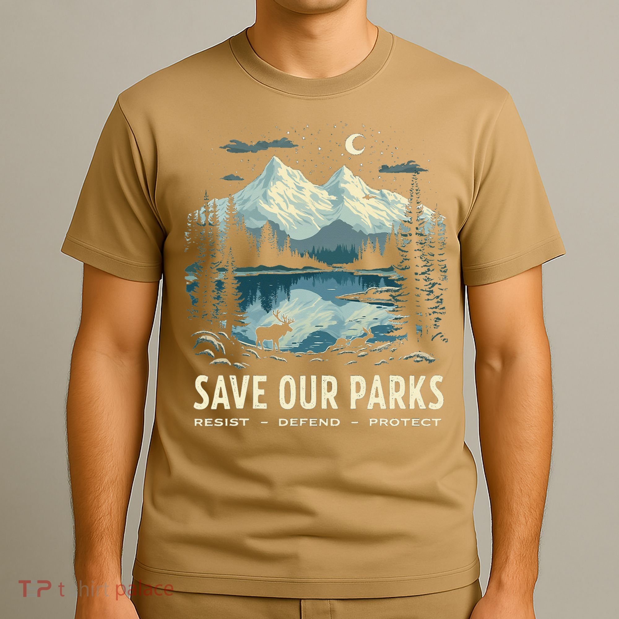 Save Our Parks Resist National Park Protect ALT US Nature T-Shirt