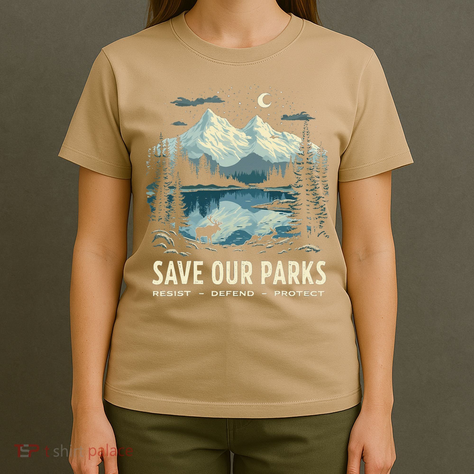 Save Our Parks Resist National Park Protect ALT US Nature T-Shirt