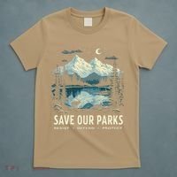 Save Our Parks Resist National Park Protect ALT US Nature T-Shirt thumb 5