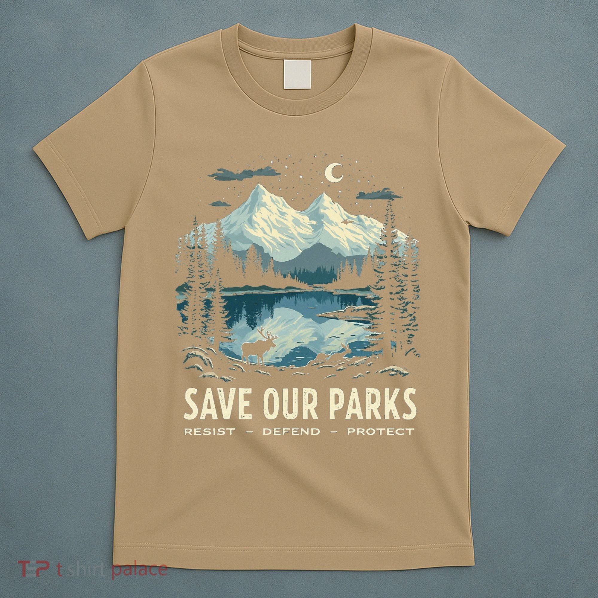 Save Our Parks Resist National Park Protect ALT US Nature T-Shirt