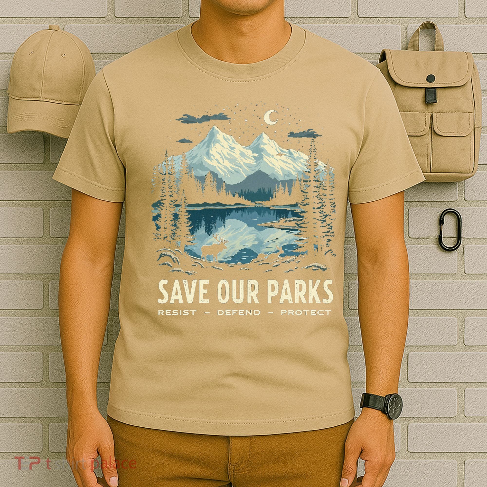 Save Our Parks Resist National Park Protect ALT US Nature T-Shirt