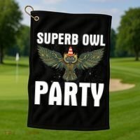 Superb Owl Party What We Do in the Shadows Classic Golf Towel thumb 1
