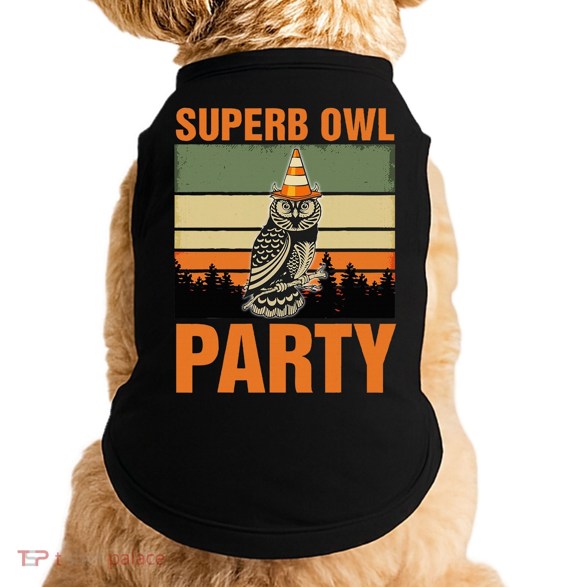 Superb Owl Party Doggie Tank