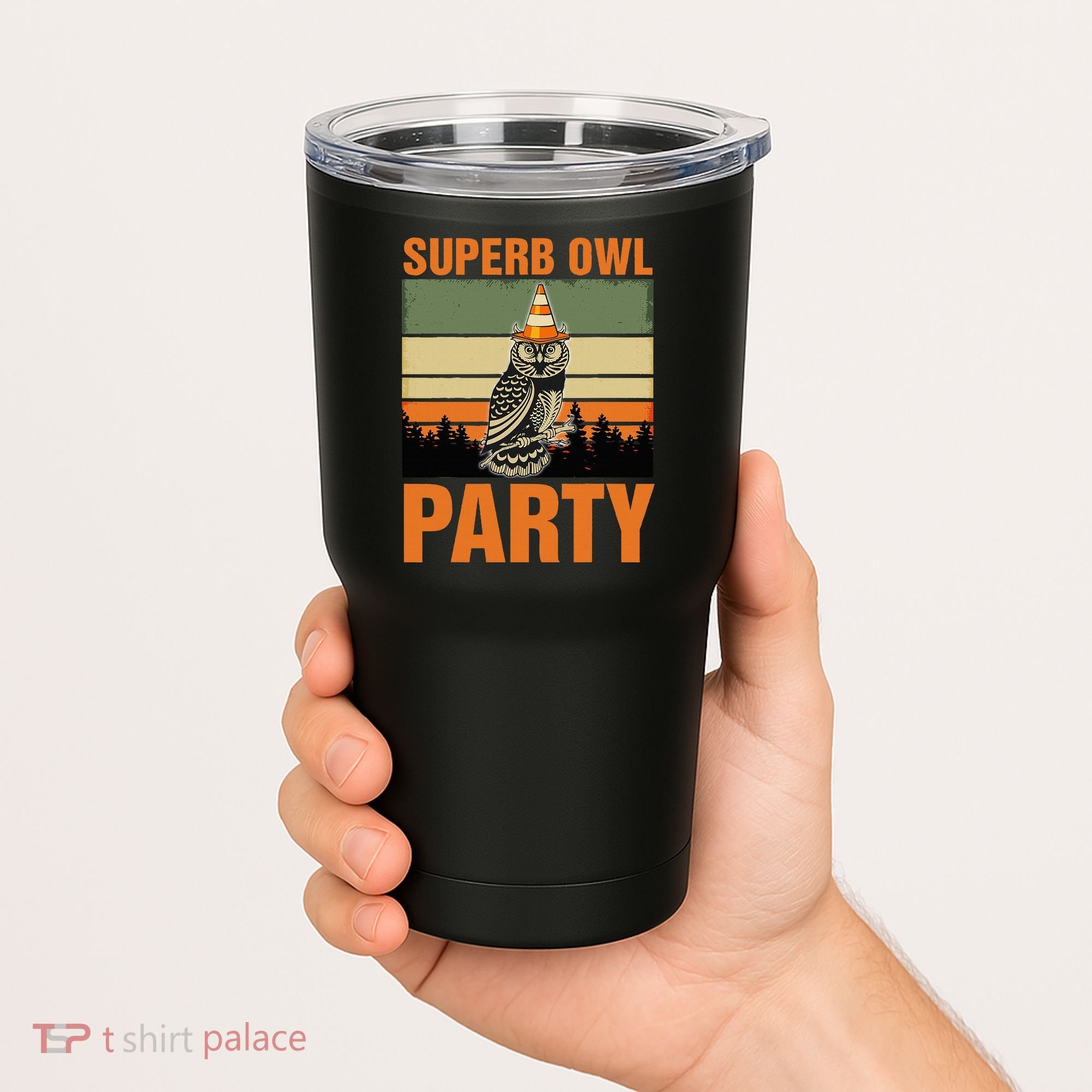 Superb Owl Party Tumbler