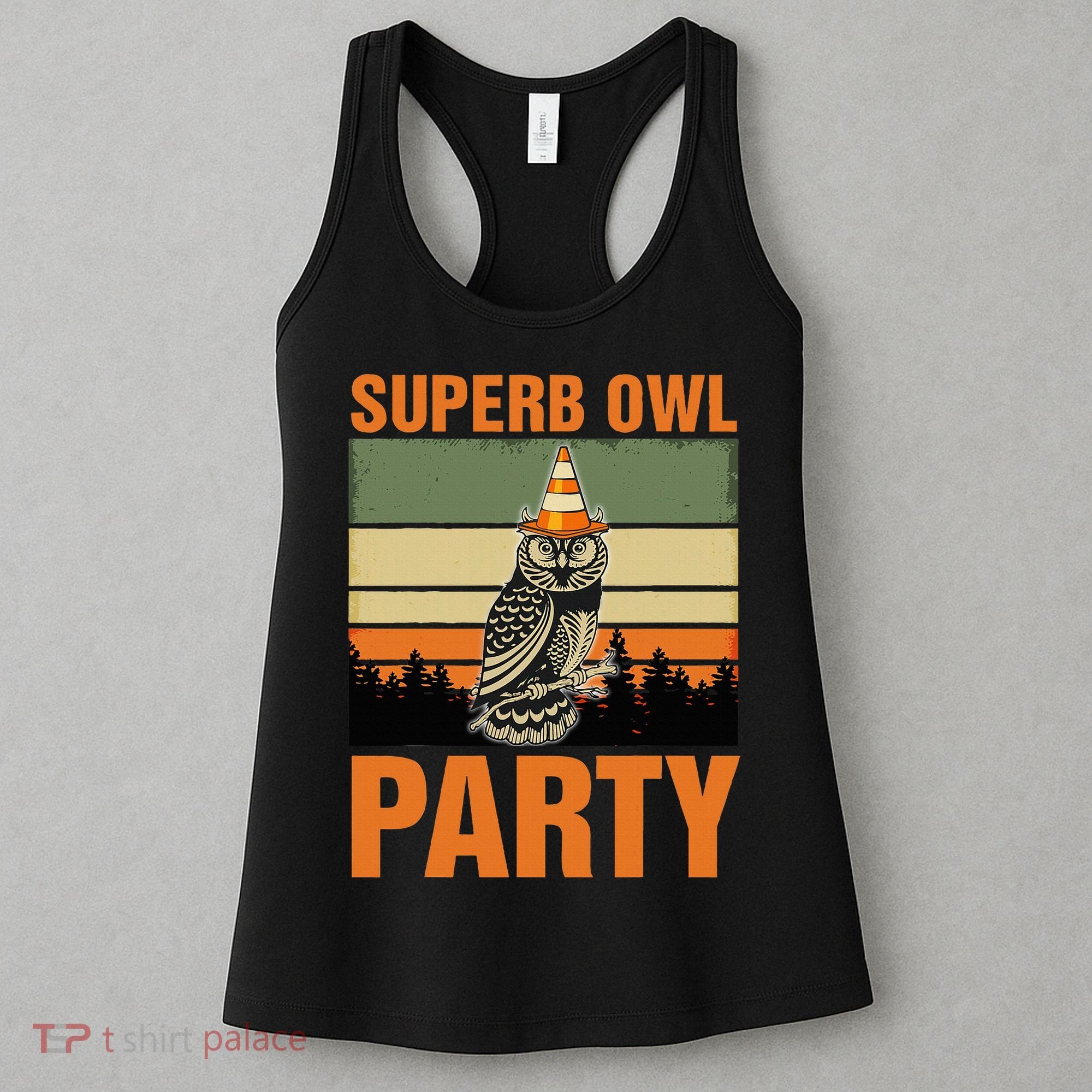 Superb Owl Party Women's Tank Top