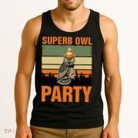 Superb Owl Party Tank Top thumb 3