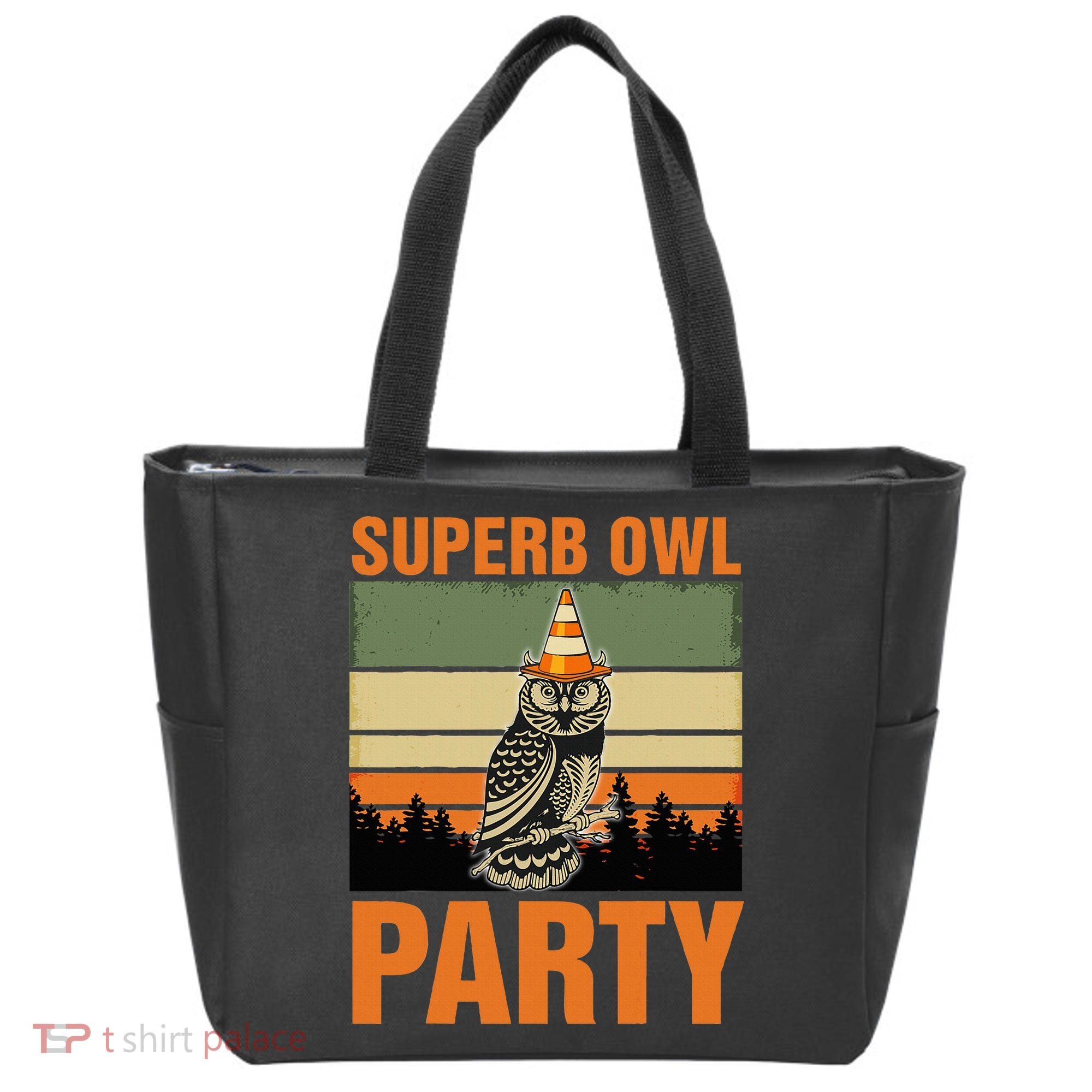 Superb Owl Party Tote Bag