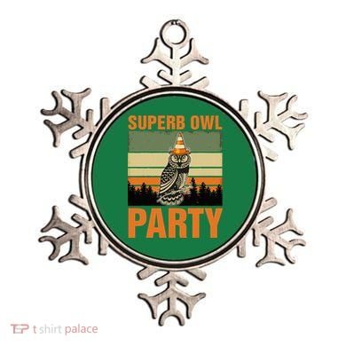 Superb Owl Party Ornament