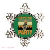 Superb Owl Party Ornament thumb 0