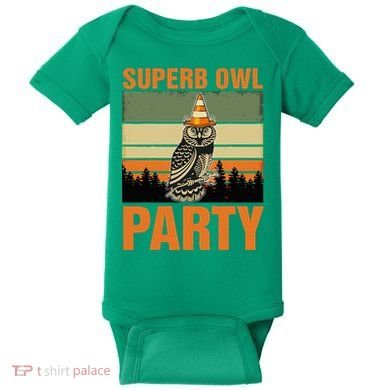Superb Owl Party Baby Bodysuit