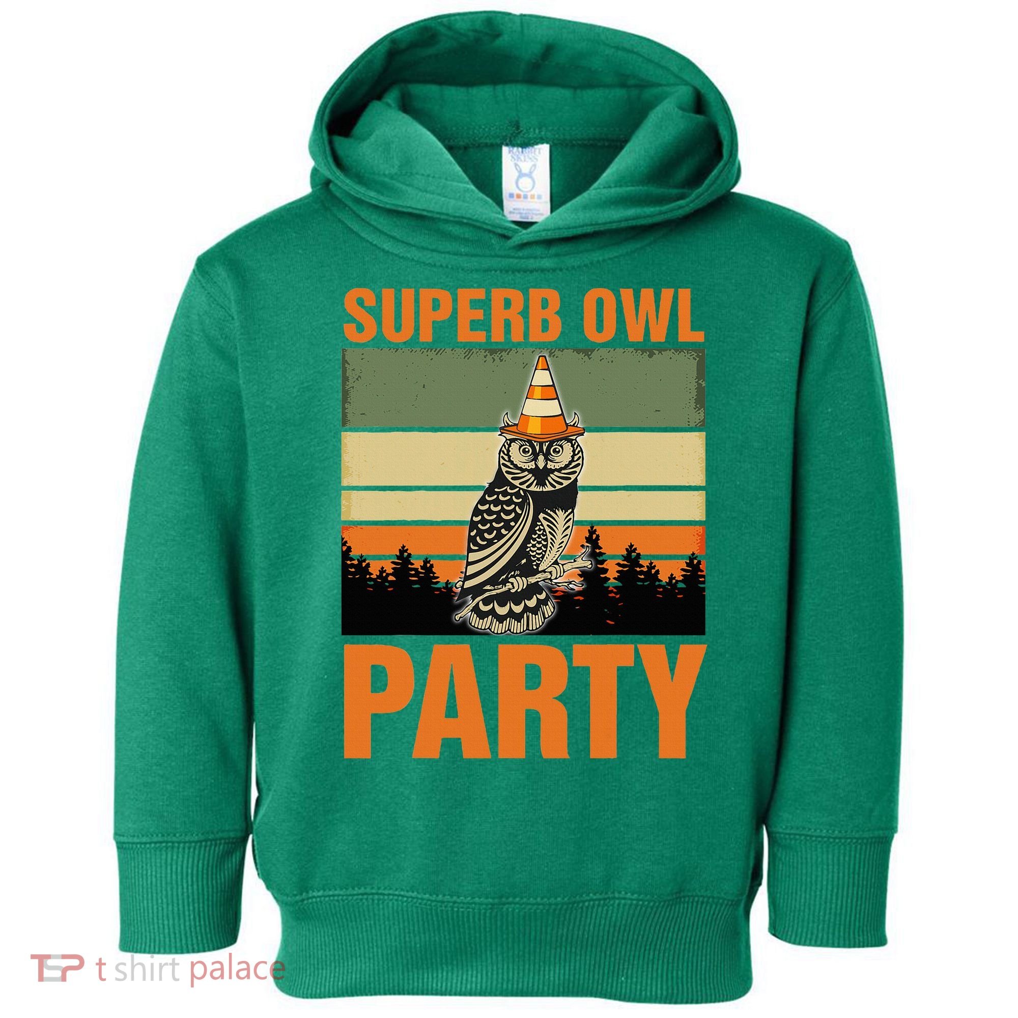 Superb Owl Party Toddler Hoodie