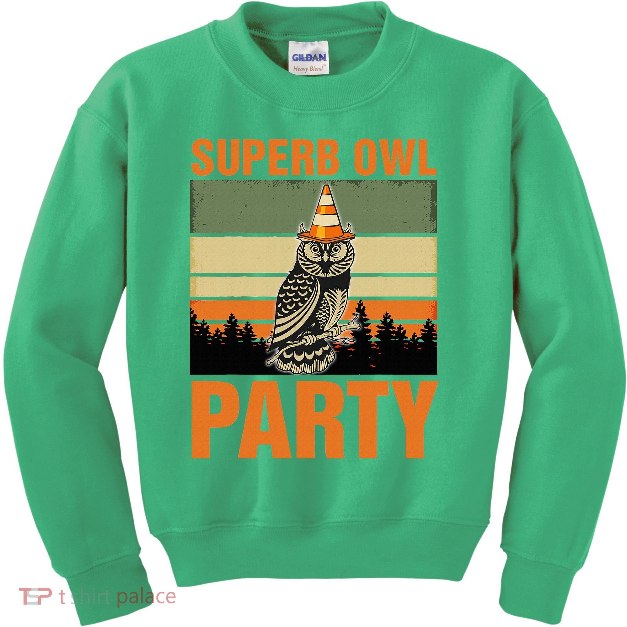 Superb Owl Party Kids Sweatshirt