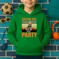 Superb Owl Party Kids Hoodie thumb 2