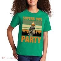 Superb Owl Party Kids T-Shirt thumb 2