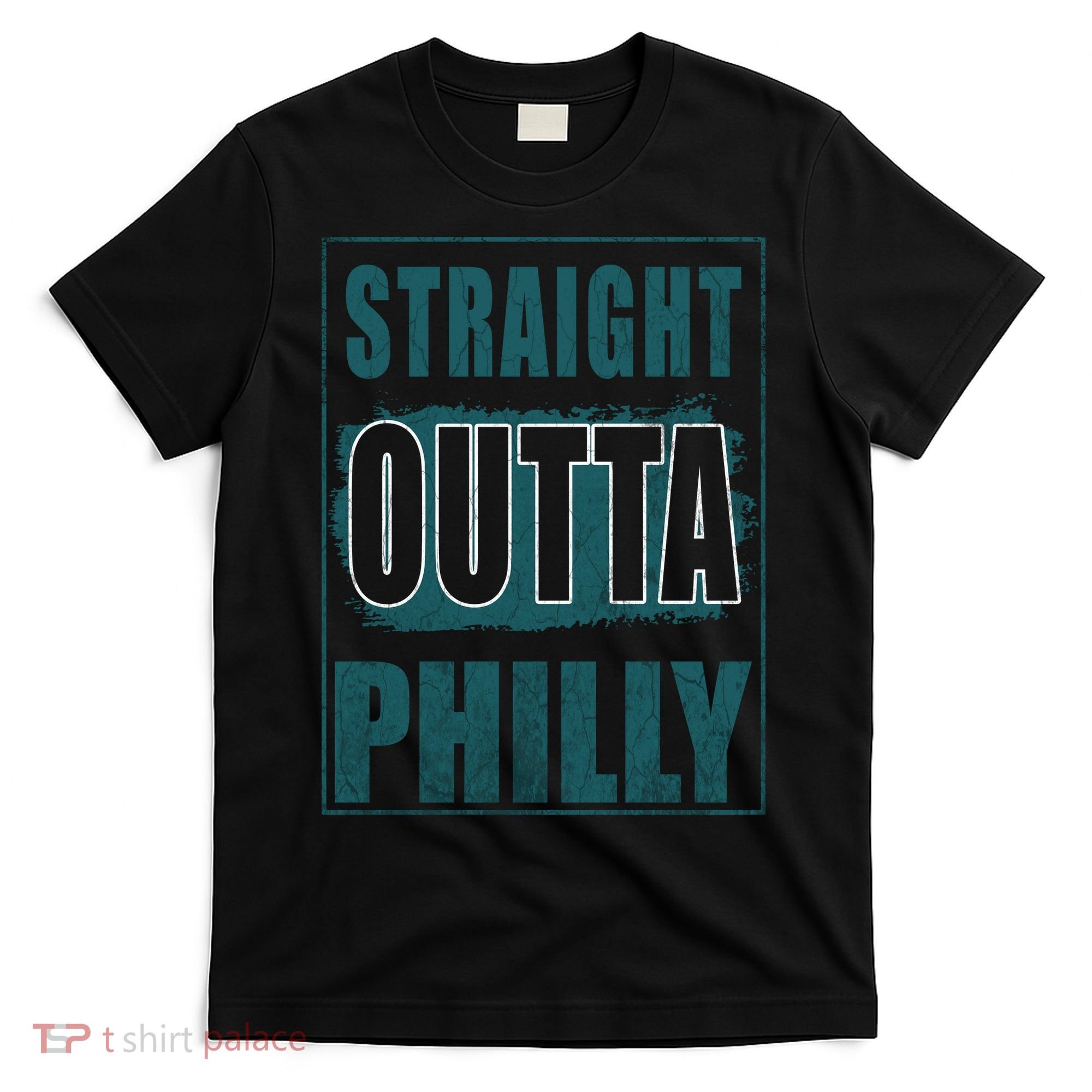 Straight Outta Philly Philadelphia Football Fans T-Shirt