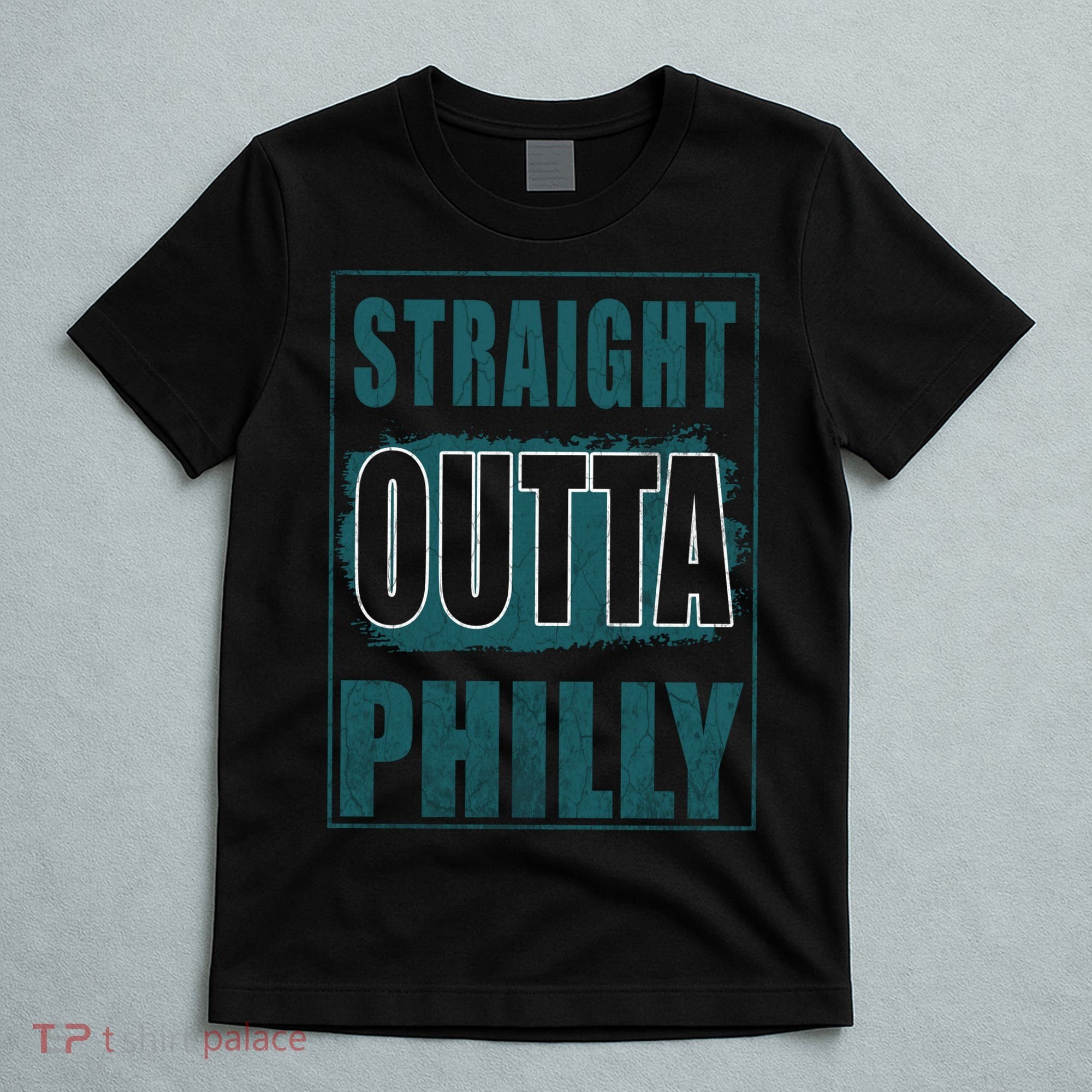 Straight Outta Philly Philadelphia Football Fans T-Shirt