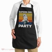 Superb Owl Party What We Do In The Shadows Owl Lover Apron thumb 2
