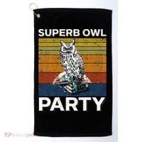 Superb Owl Party What We Do In The Shadows Owl Lover Golf Towel thumb 0