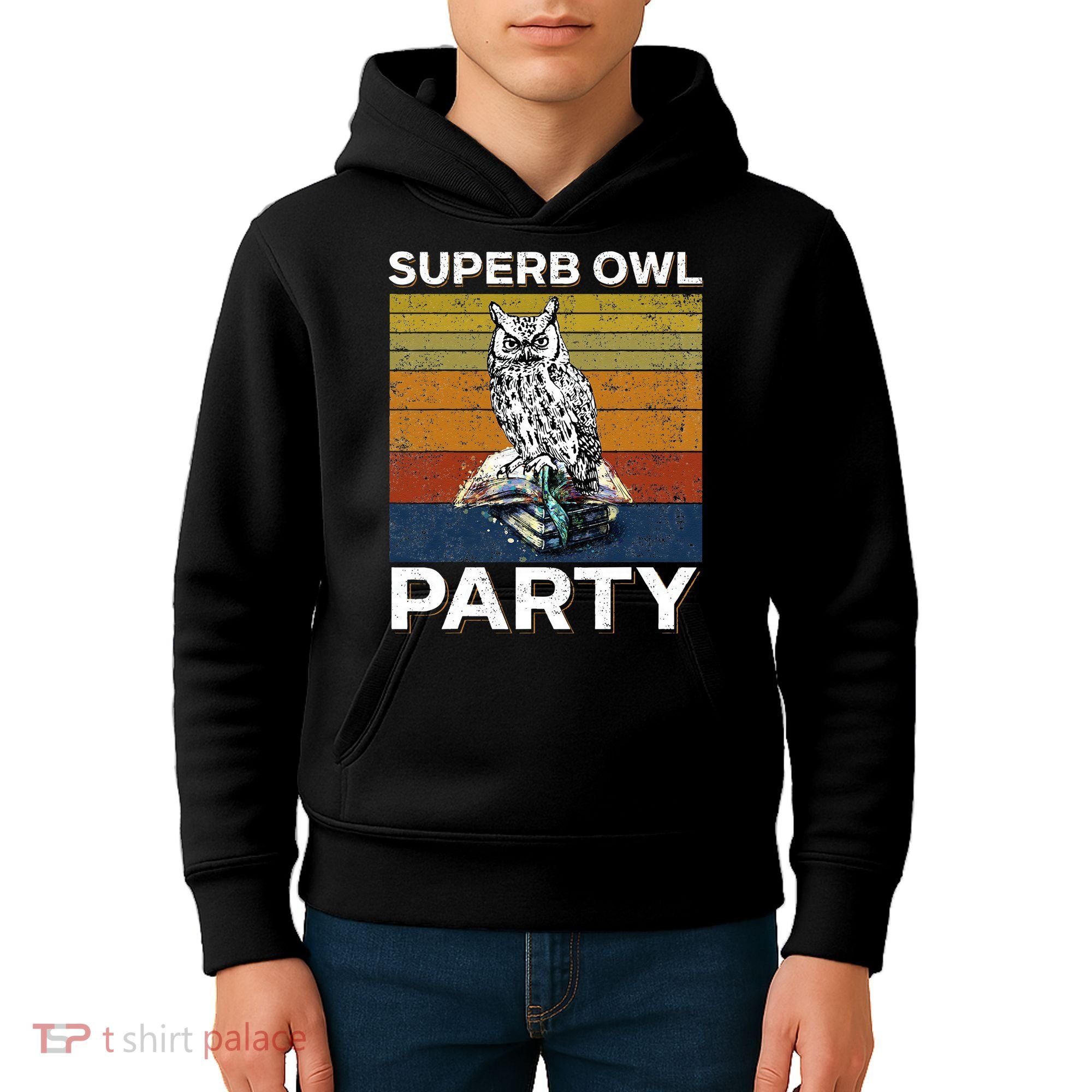 Superb Owl Party What We Do In The Shadows Owl Lover Kids Hoodie