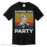 Superb Owl Party What We Do In The Shadows Owl Lover Kids T-Shirt thumb 0