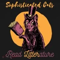 Sophisticated Cats Read Litterature Women's Hoodie thumb 2