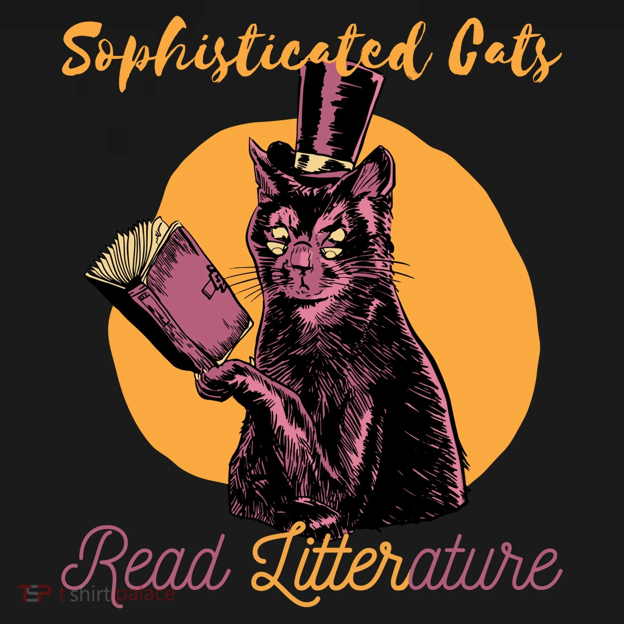 Sophisticated Cats Read Litterature Women's Hoodie