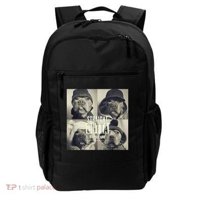 Straight Outta Rescue Pitbull Backpack