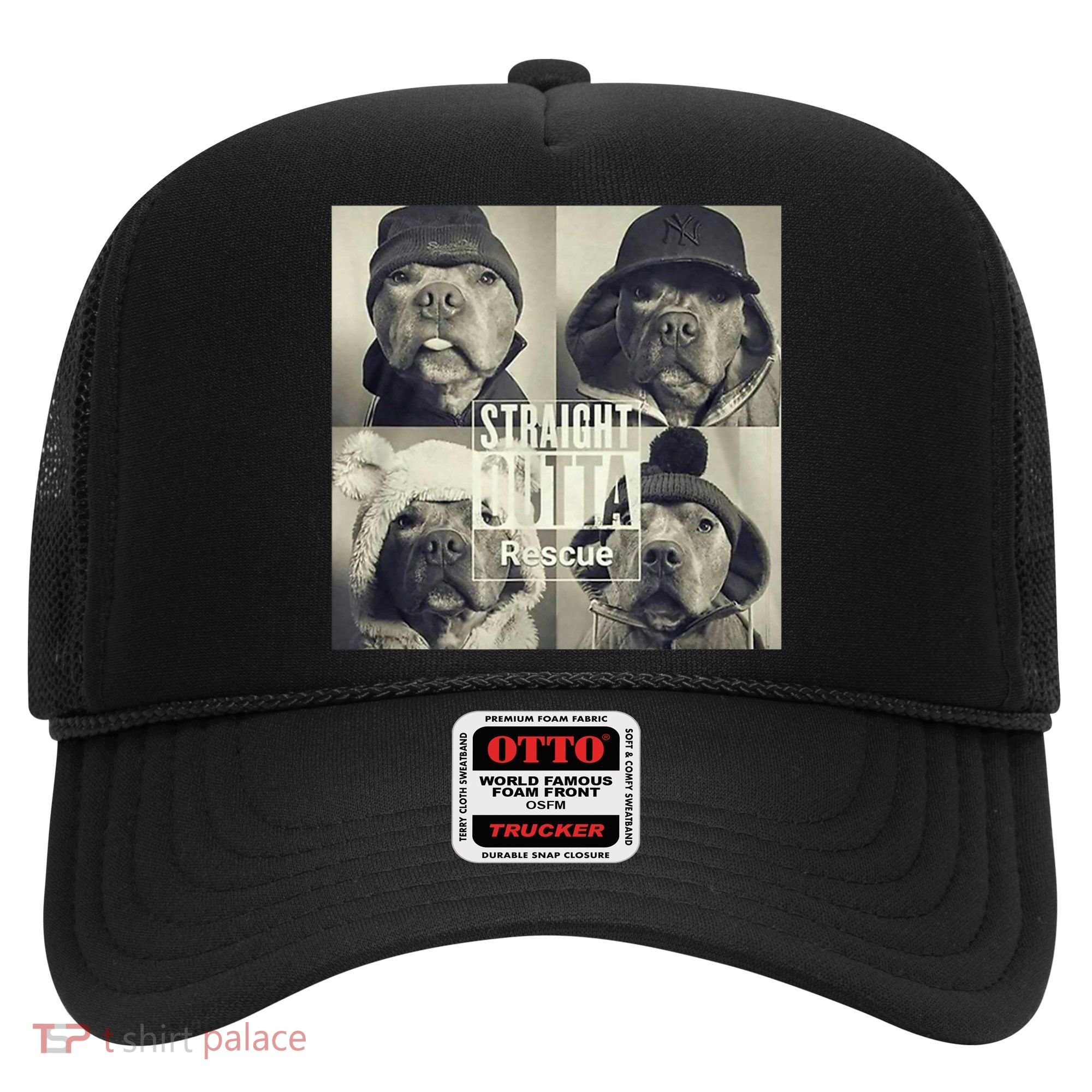 Straight Outta Rescue Pitbull Hat