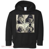 Straight Outta Rescue Pitbull Toddler Hoodie thumb 0