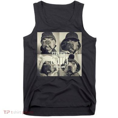 Straight Outta Rescue Pitbull Tank Top