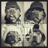 Straight Outta Rescue Pitbull Women's Sweatshirt thumb 2