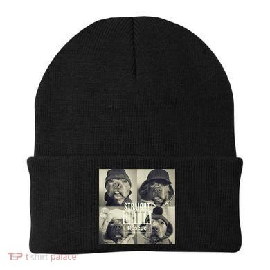 Straight Outta Rescue Pitbull Beanie