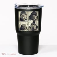 Straight Outta Rescue Pitbull Tumbler thumb 0