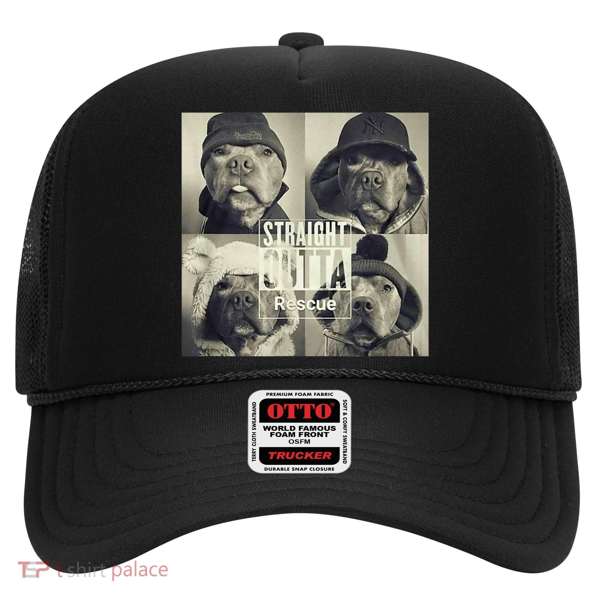 Straight Outta Rescue Pitbull Hat