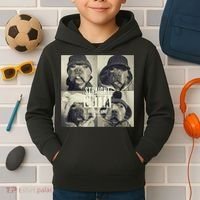 Straight Outta Rescue Pitbull Kids Hoodie thumb 2