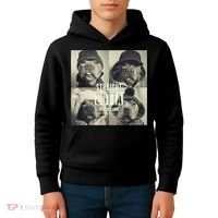 Straight Outta Rescue Pitbull Kids Hoodie thumb 4