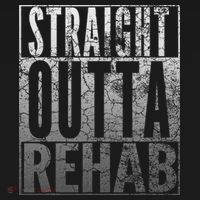 Straight Outta Rehab Funny Sober Addiction Recovery T-Shirt thumb 7