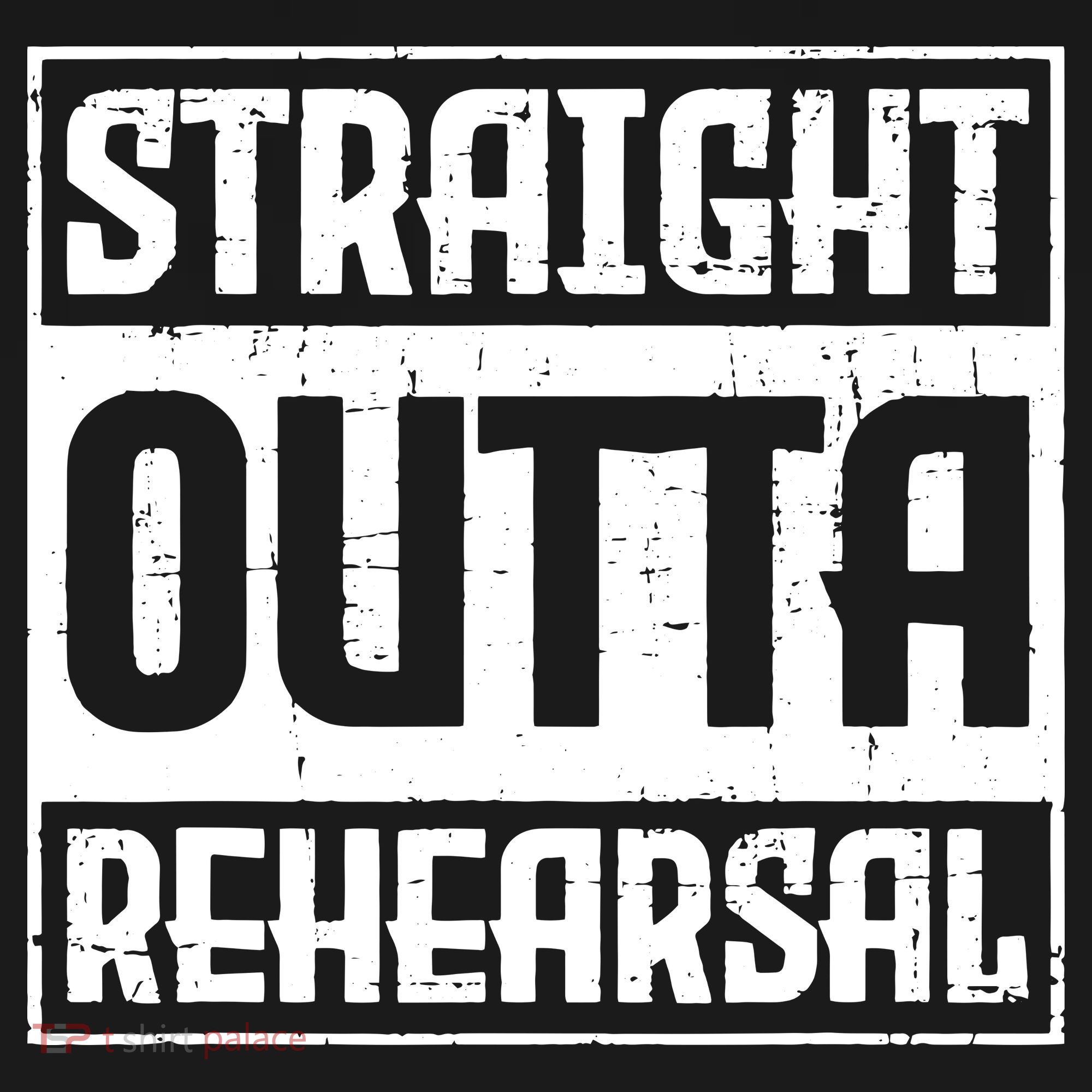 Straight Outta Rehearsal Actor Actress Theater Acting Backpack