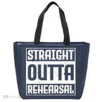 Straight Outta Rehearsal Actor Actress Theater Acting Tote Bag thumb 0