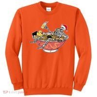 Skeleton On Ramen Christmas Pajama Cool Japanese Food XMas Sweatshirt thumb 0