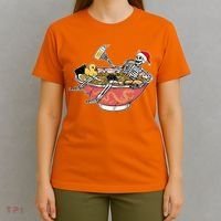 Skeleton On Ramen Christmas Pajama Cool Japanese Food XMas T-Shirt thumb 4