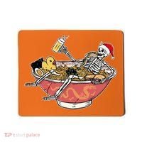 Skeleton On Ramen Christmas Pajama Cool Japanese Food XMas Mousepad thumb 0