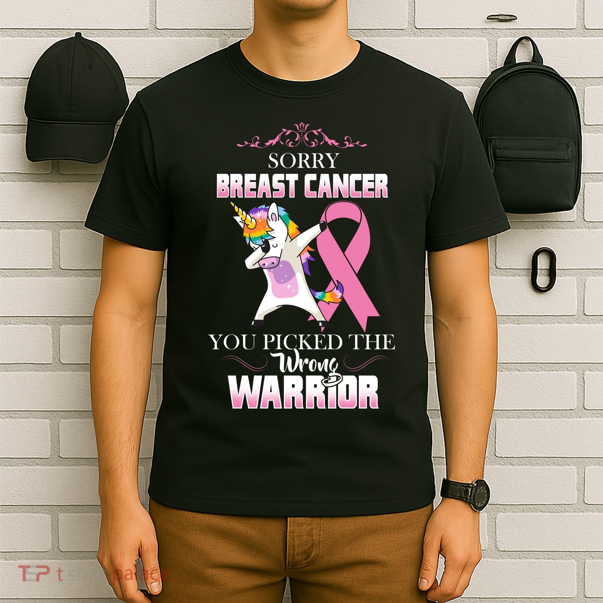 Sorry Breast Cancer You Picked The Wrong Warrior T-Shirt