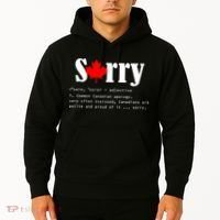 Sorry Definition Canadian Apology Hoodie thumb 2