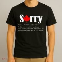 Sorry Definition Canadian Apology T-Shirt thumb 3