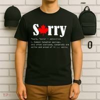 Sorry Definition Canadian Apology T-Shirt thumb 6