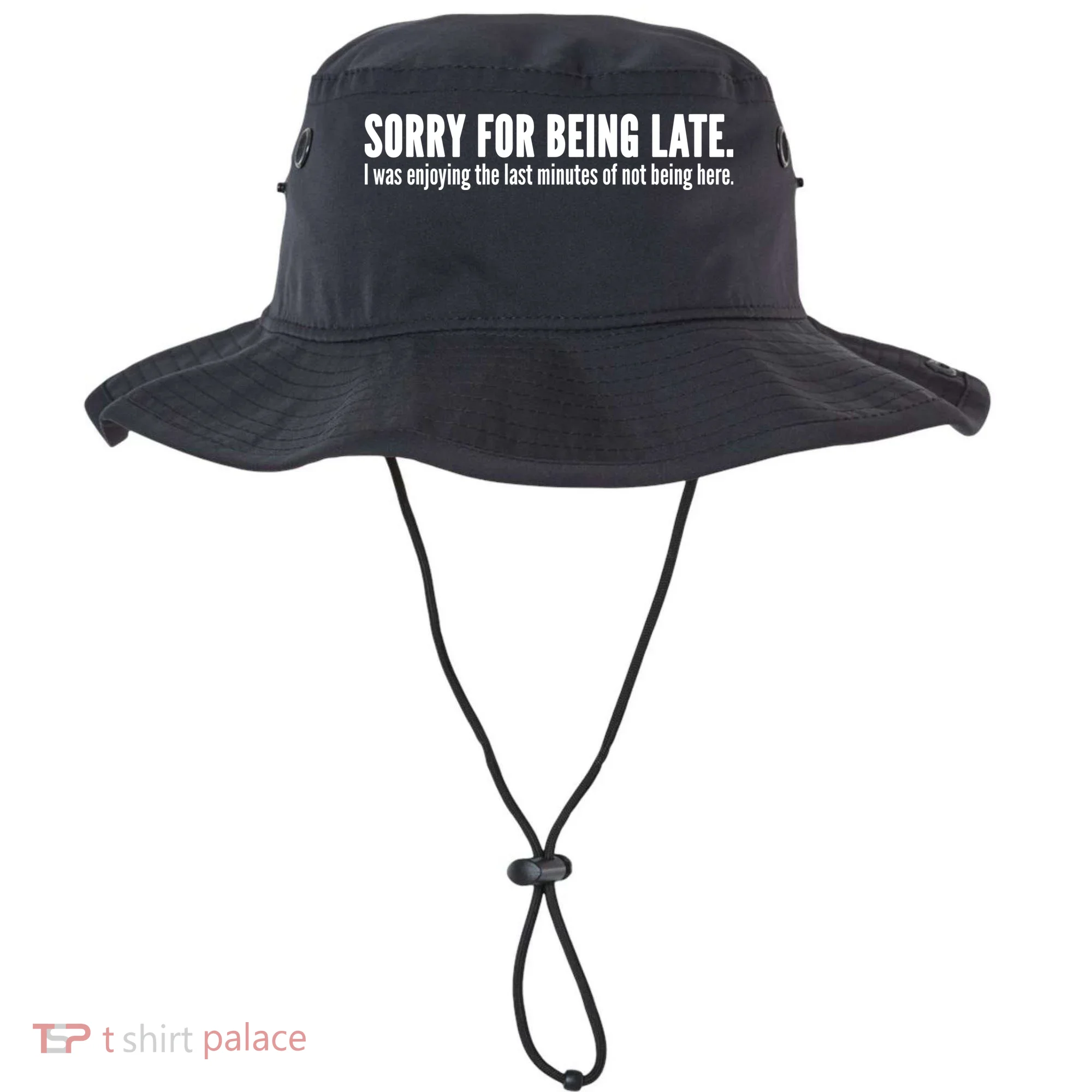 Sorry For Being Late Bucket Hat