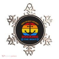 Sorry For What I Said While Docking The Boat Ornament thumb 0