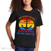 Sorry For What I Said While Docking The Boat Kids T-Shirt thumb 2